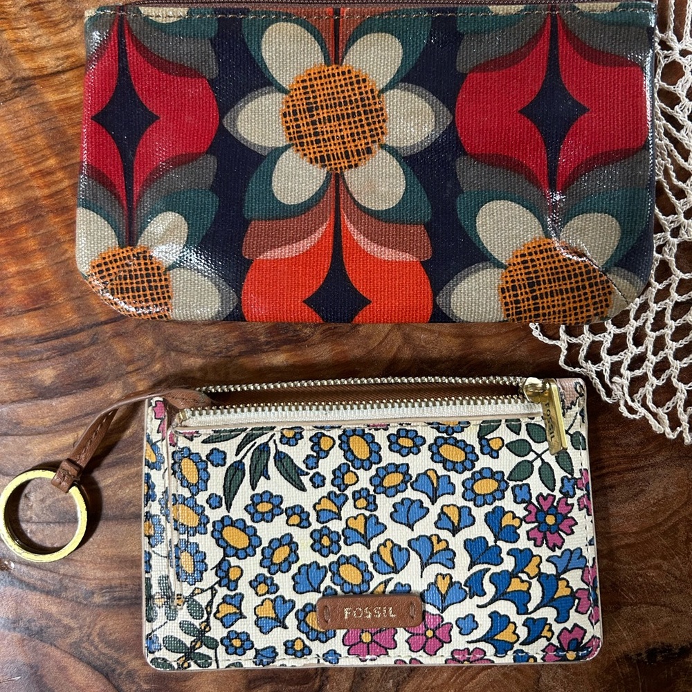 Fossil coin purses/ID holder